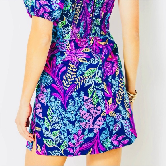 NWT Lilly Pulitzer Morena Short Sleeve Romper - Picture 7 of 16